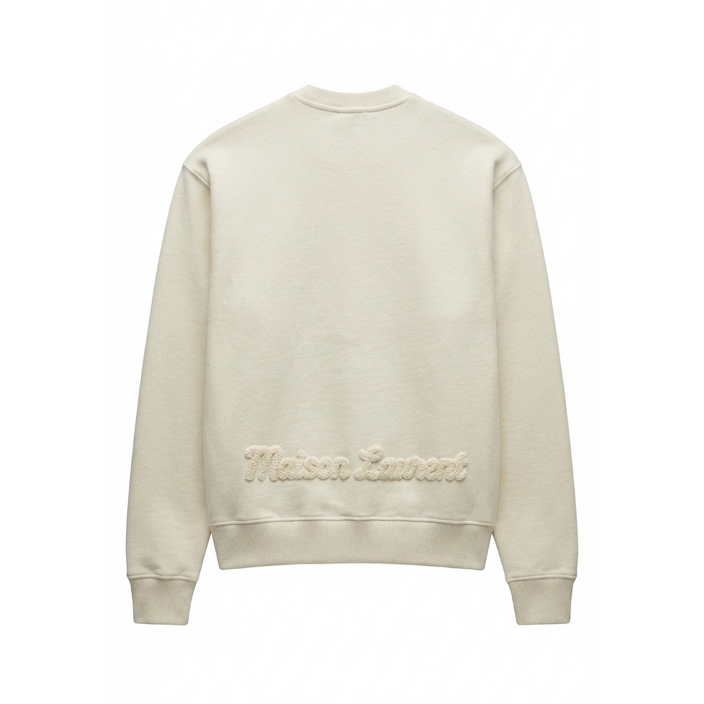 Bouclé Logo Sweatshirt_ピンク