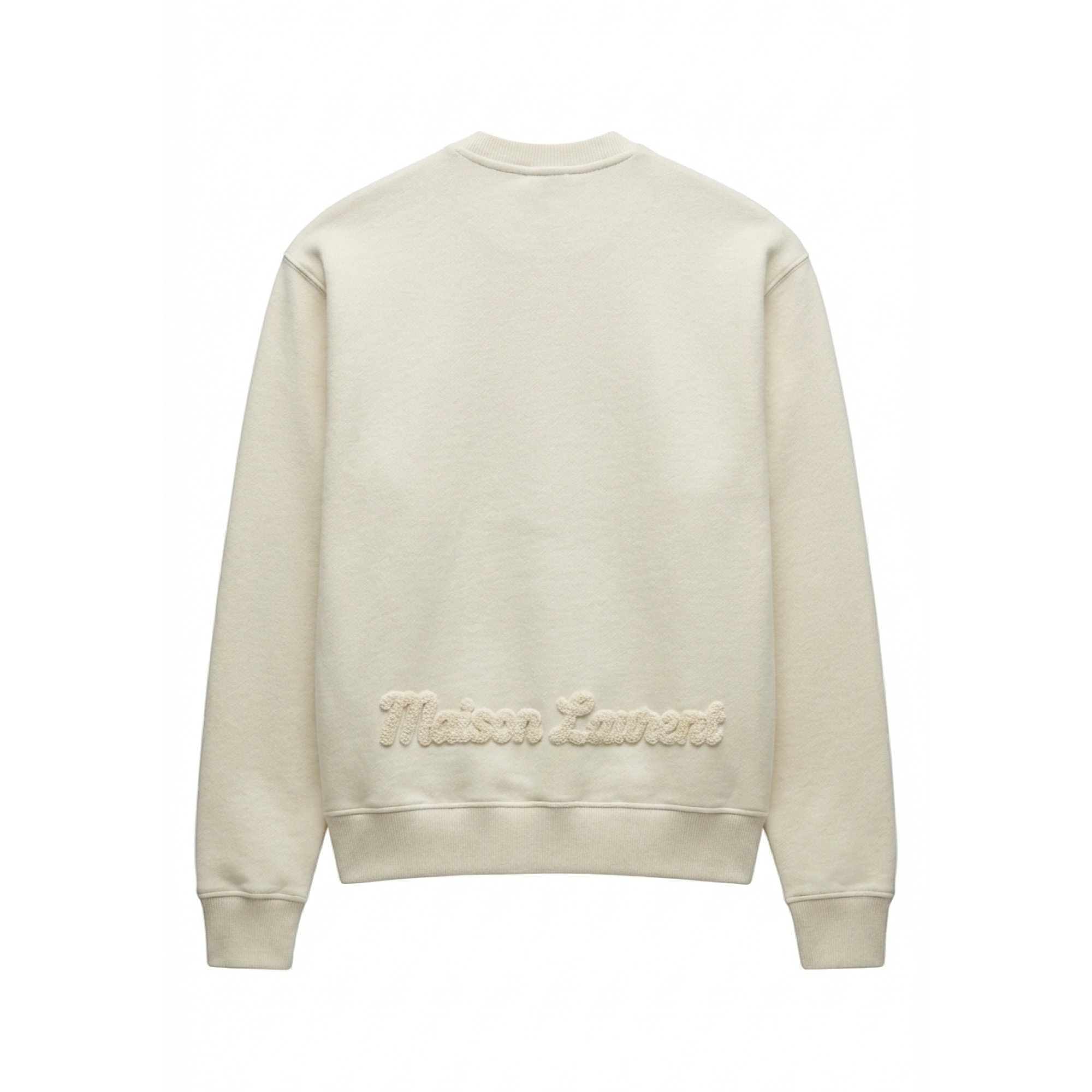 Bouclé Logo Sweatshirt_ホワイト