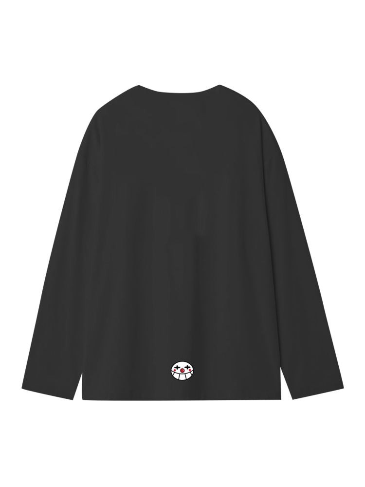 PQ_Long T-shirt_ブラック