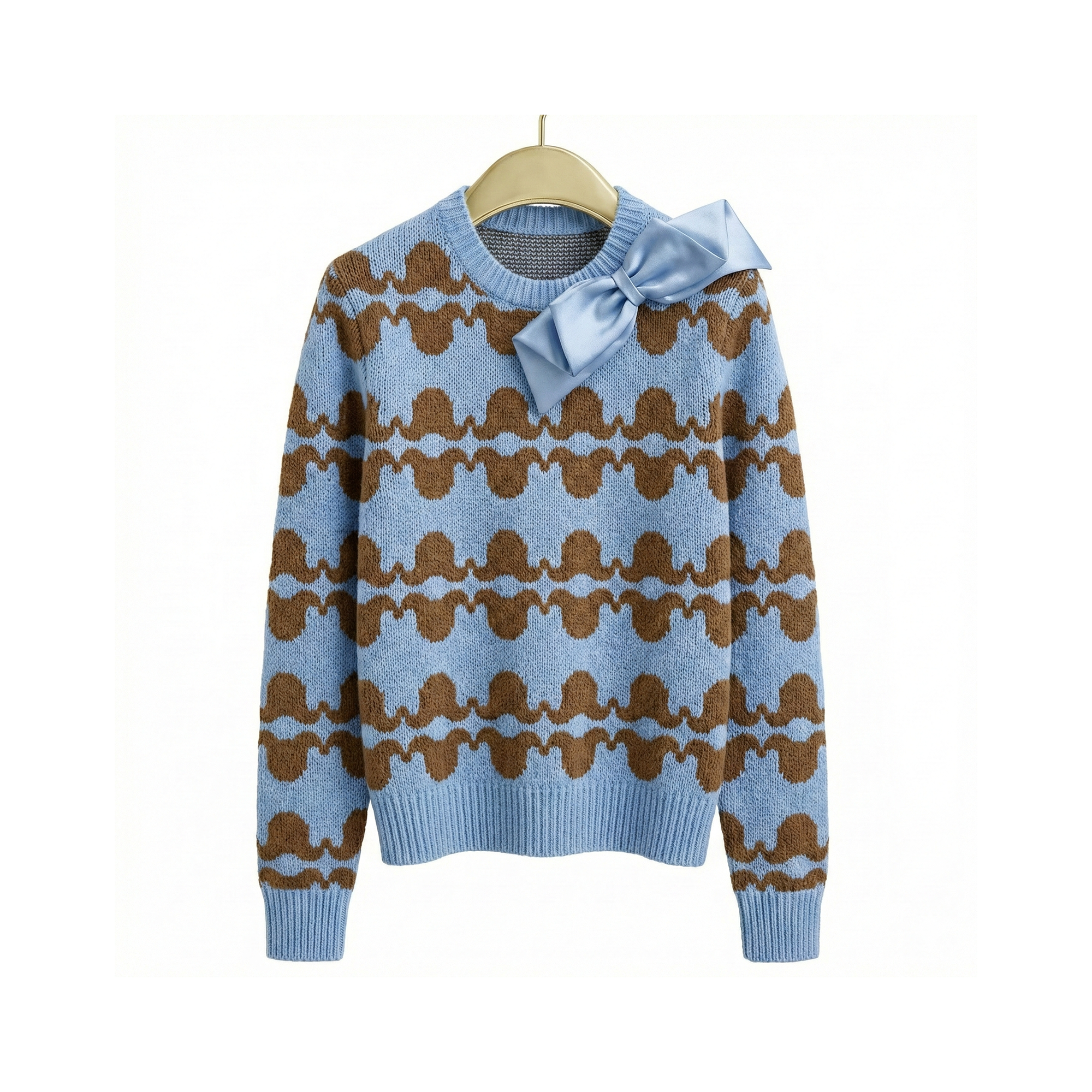 Ribbon Sweater_レッド