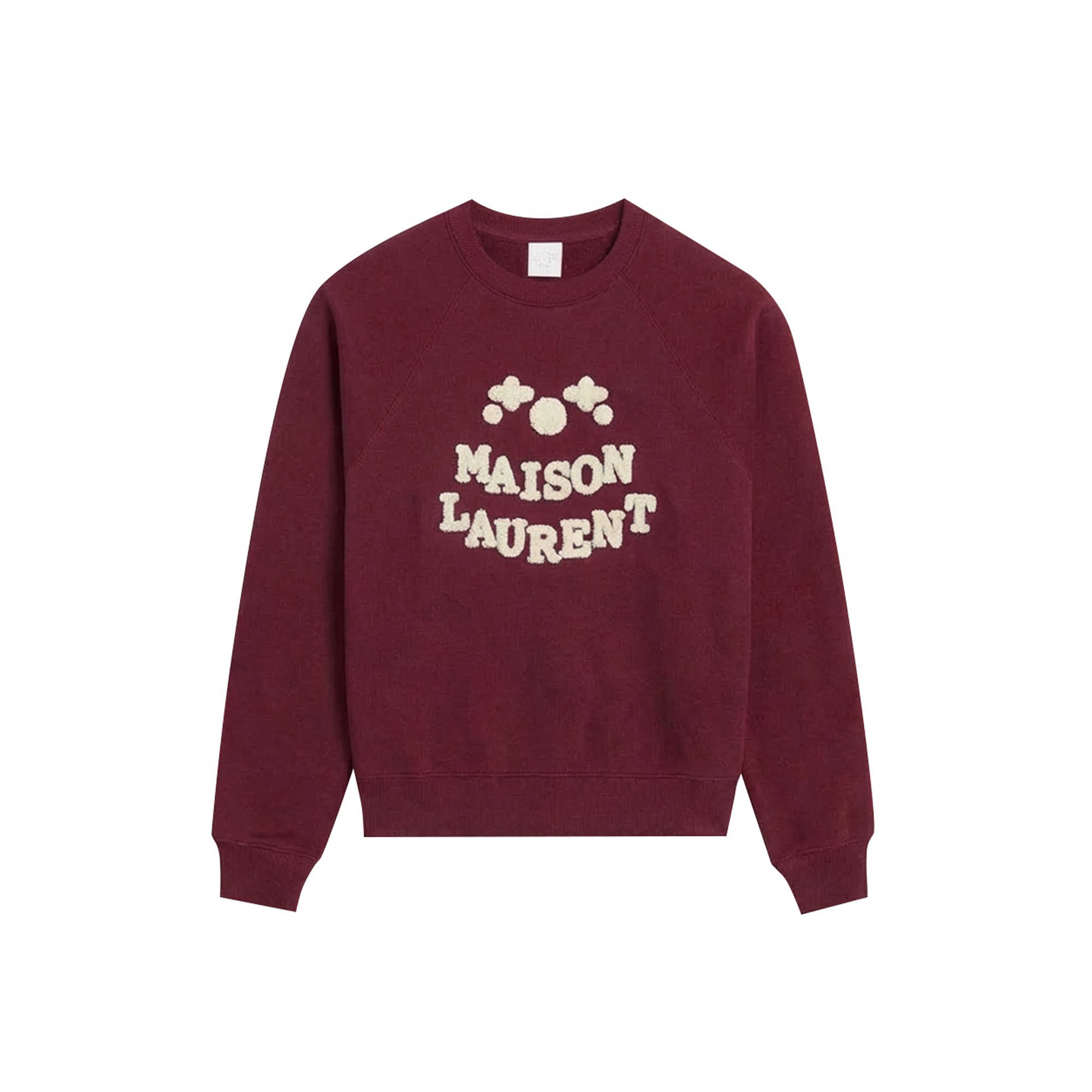 Bouclé Typo Logo Sweatshirt_ネイビー