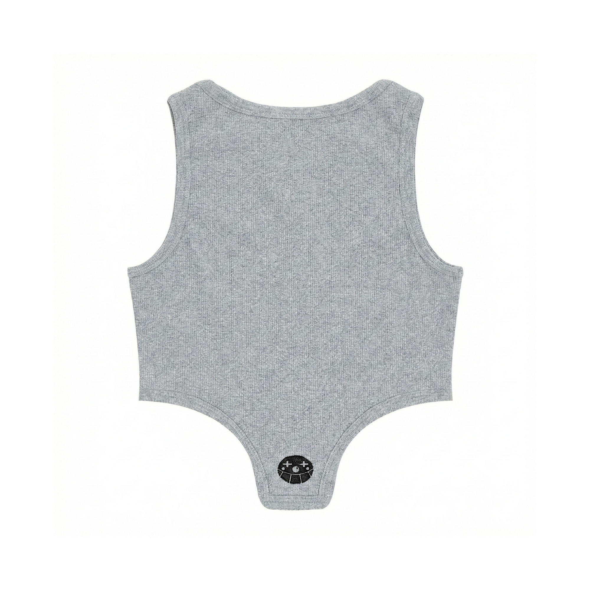 HIGH-CUT TANK TOP_グレー