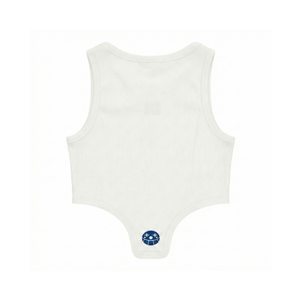 HIGH-CUT TANK TOP_グレー