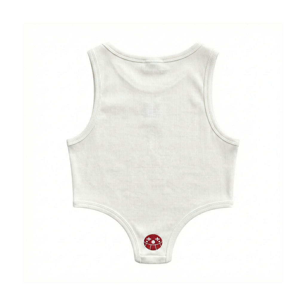 HIGH-CUT TANK TOP_グレー