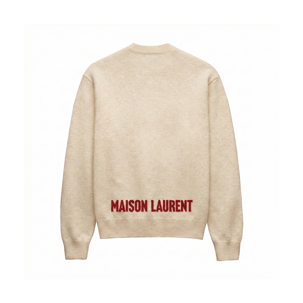 Logo Sweater_レッド