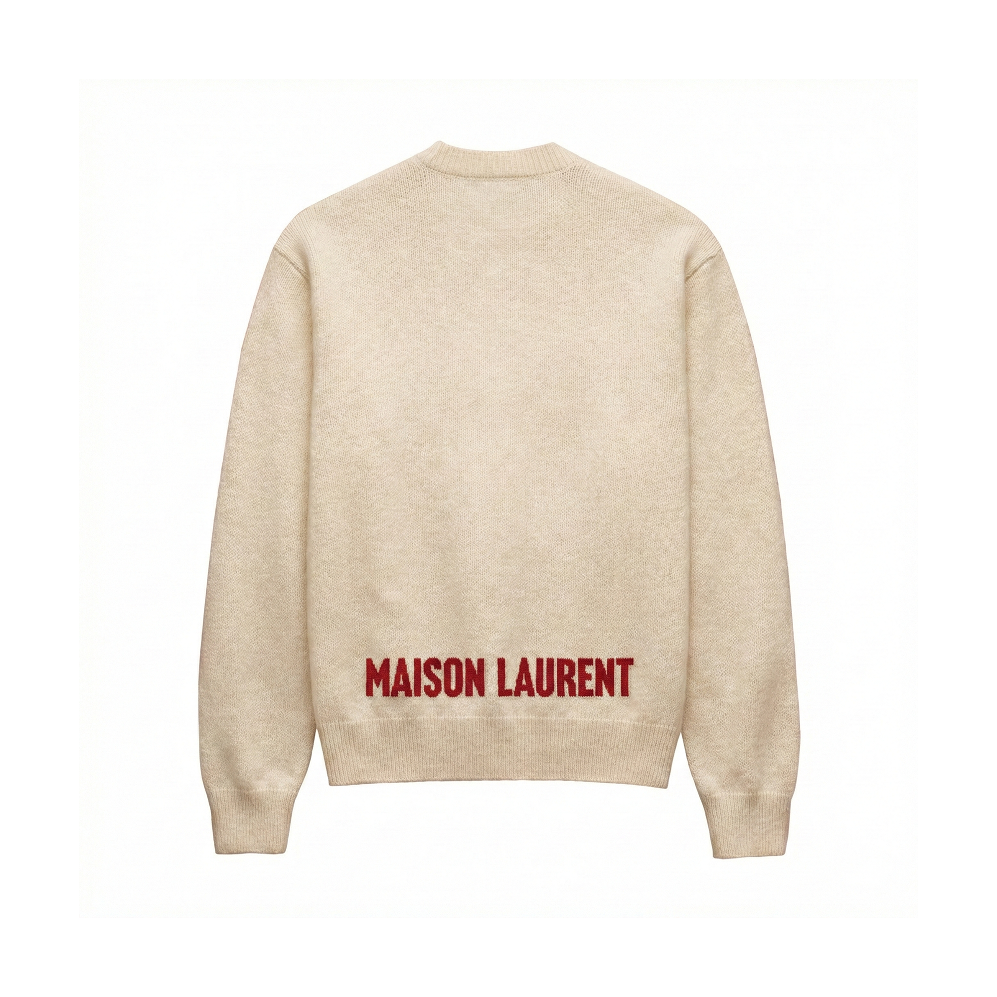 Logo Sweater_レッド